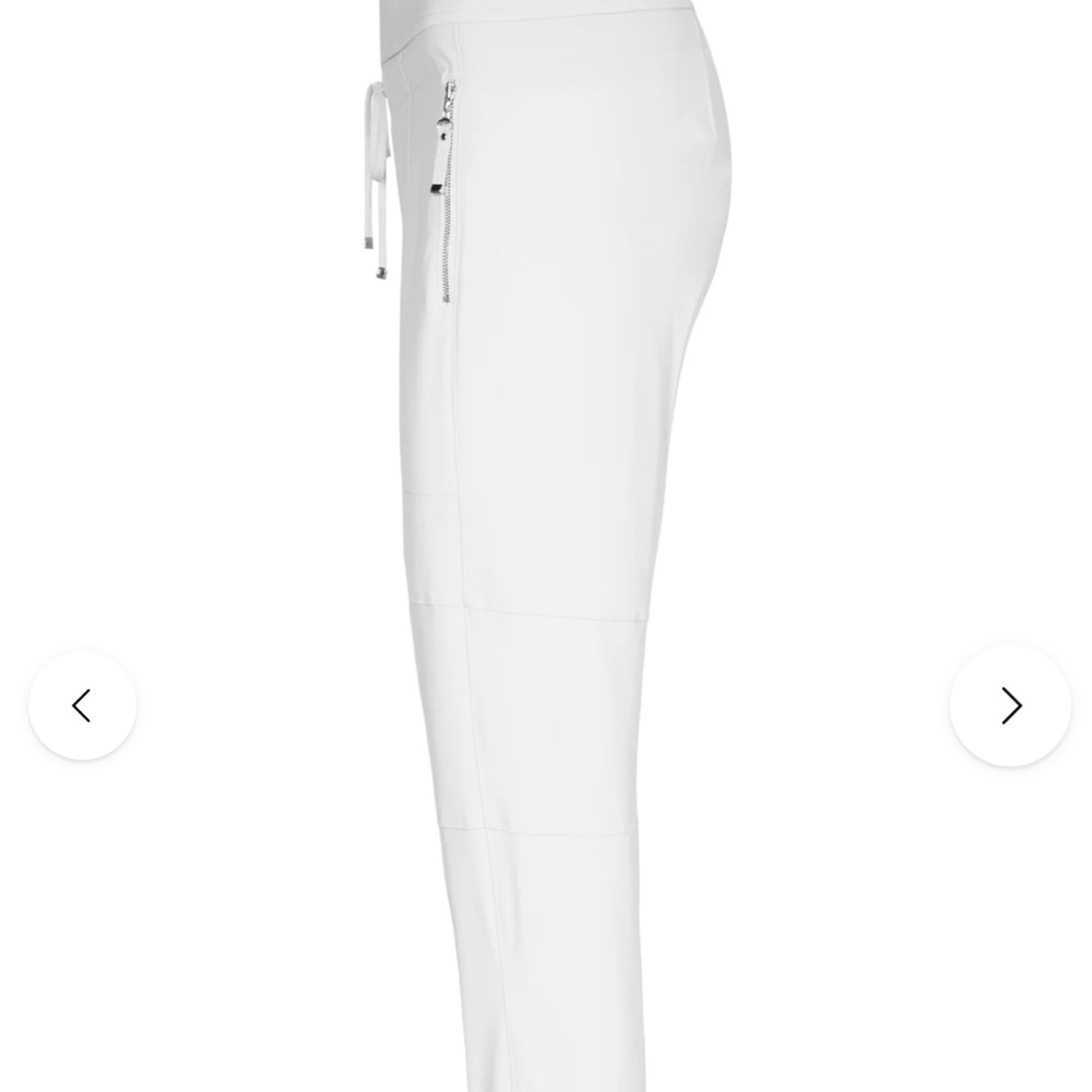 Raffaello Rossi White Joggers View 5